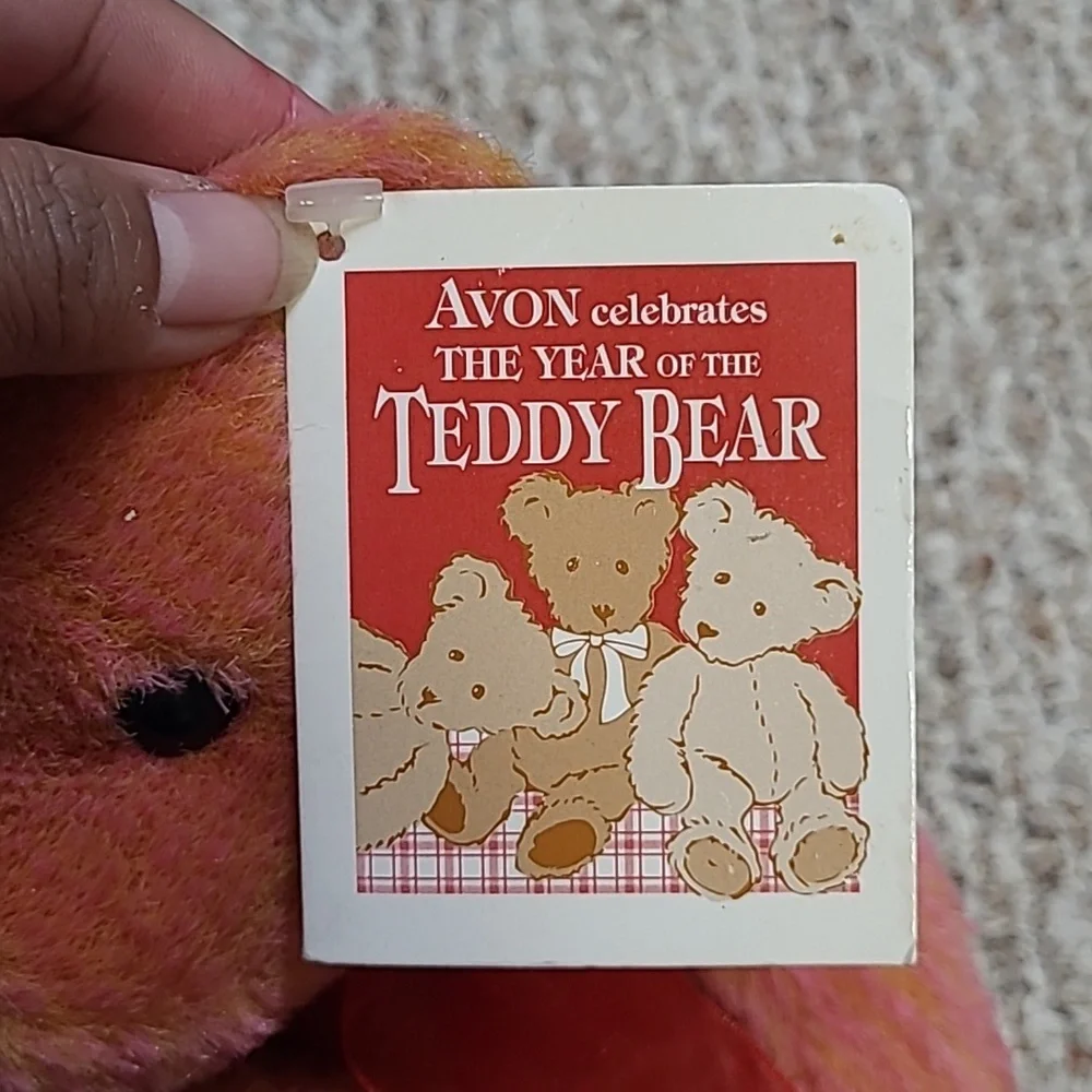 Avon Vintage Musical Bear Stuffed Animal - Picture 5 of 6